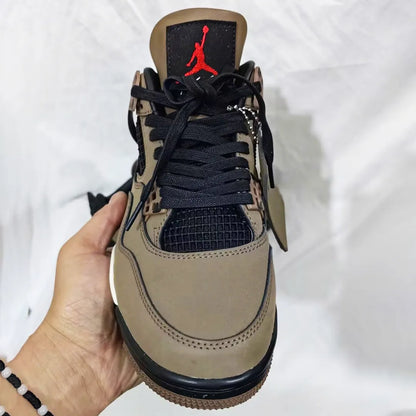 Travis Scott x AJ 4 Olive Shoes Women's Sneakers – Nk0001765