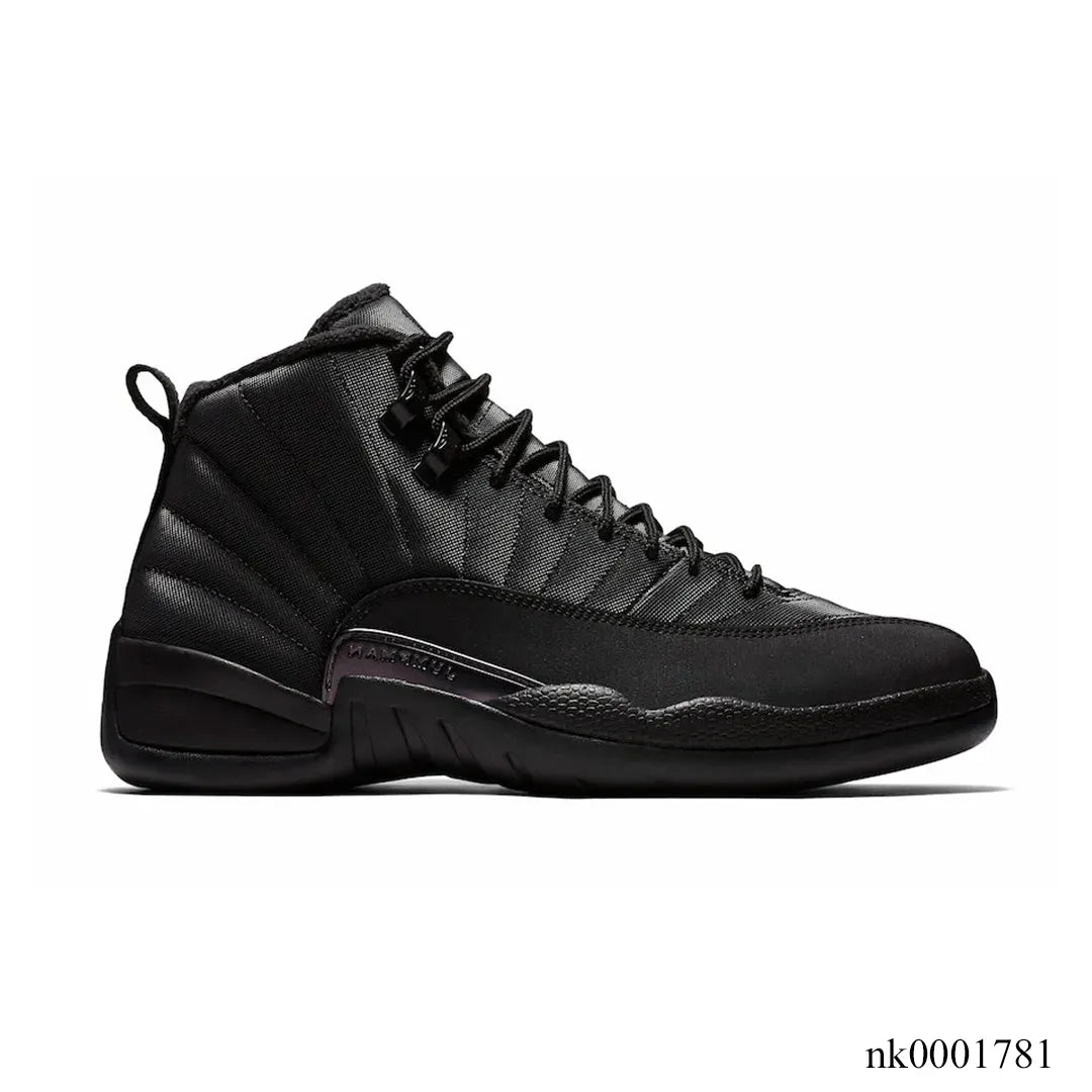 Aj 12 Retro Winterized Triple Black Shoes Men'S Sneakers – Nk0001781