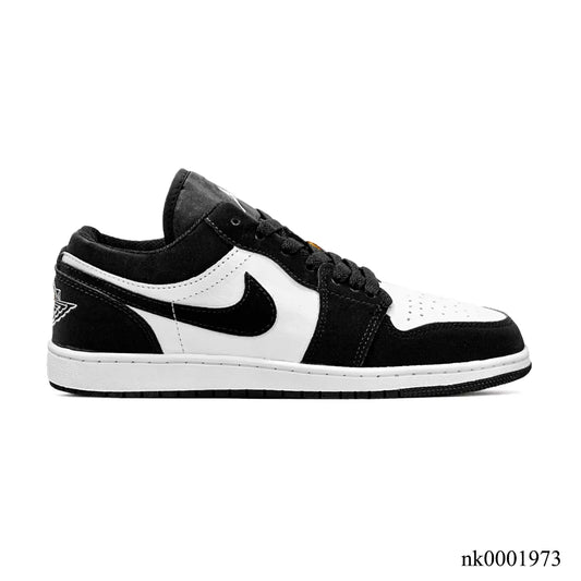 AJ 1 Low Black White Shoes Women's Sneakers – Nk0001973