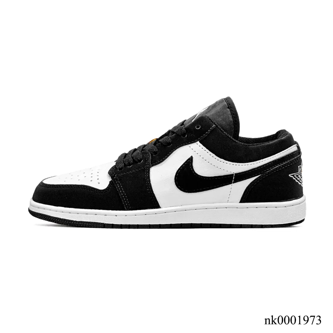 Aj 1 Low Black White Shoes Men'S Sneakers – Nk0001973