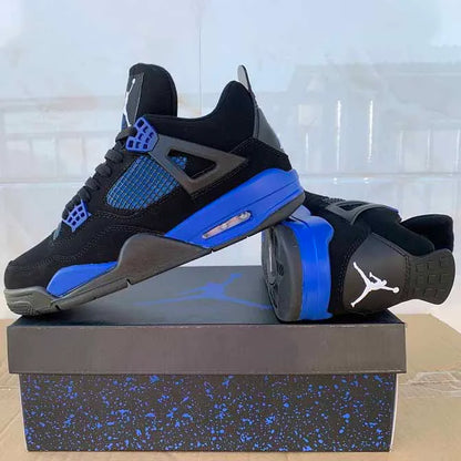 AJ 4 Retro Game Royal Shoes Women's Sneakers – Nk0002236