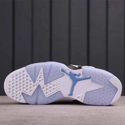 AJ 6 Retro UNC White Shoes Women's Sneakers – Nk0002320