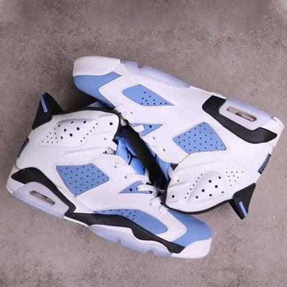 AJ 6 Retro UNC White Shoes Women's Sneakers – Nk0002320