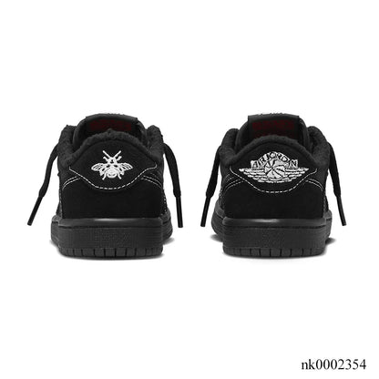 Travis Scott X Aj 1 Low Black Phantom Shoes Men'S Sneakers – Nk0002354