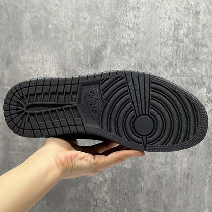 Travis Scott x AJ 1 Low Black Phantom Shoes Women's Sneakers – Nk0002354