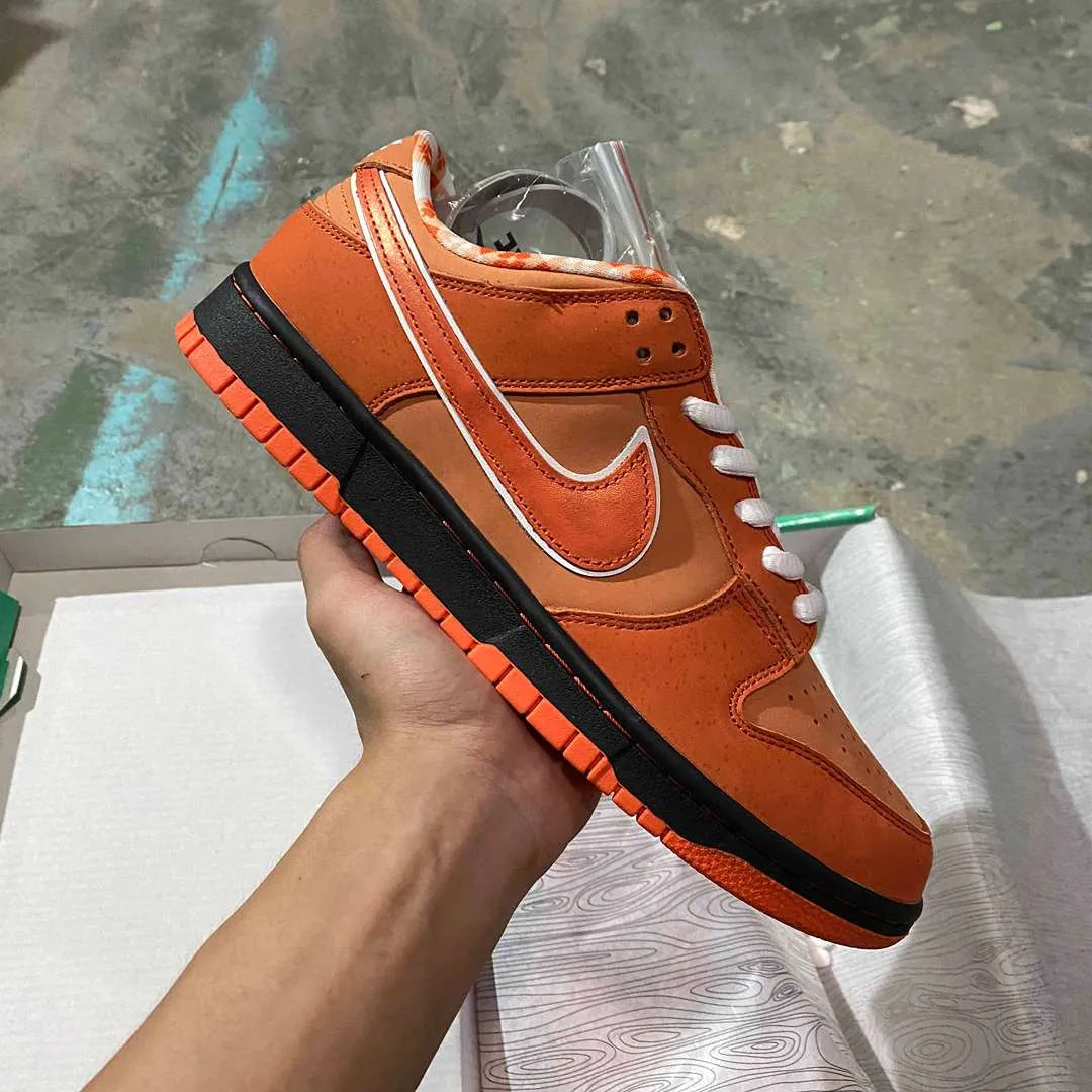 SB Dunk Low Concepts Orange Lobster Shoes Women's Sneakers – Nk0002491