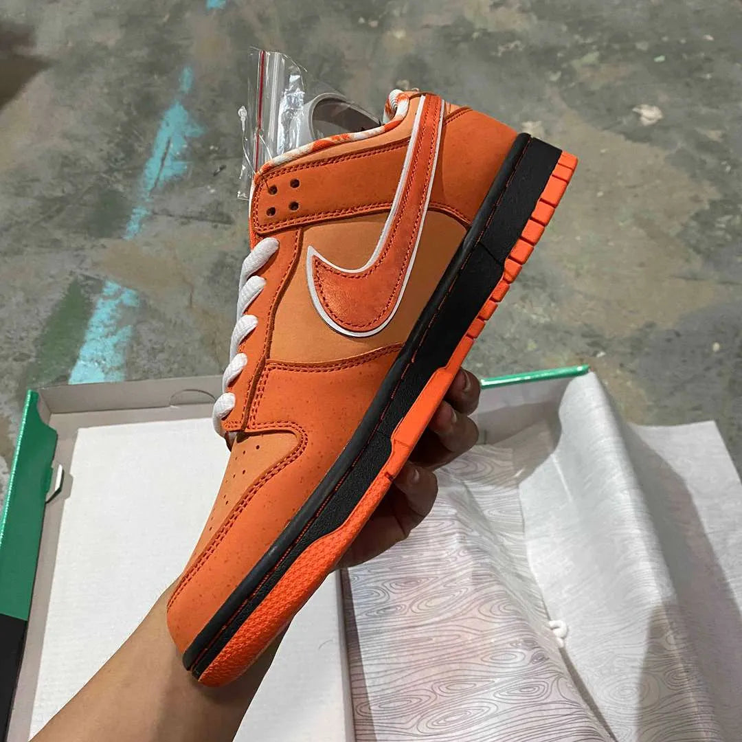 SB Dunk Low Concepts Orange Lobster Shoes Women's Sneakers – Nk0002491