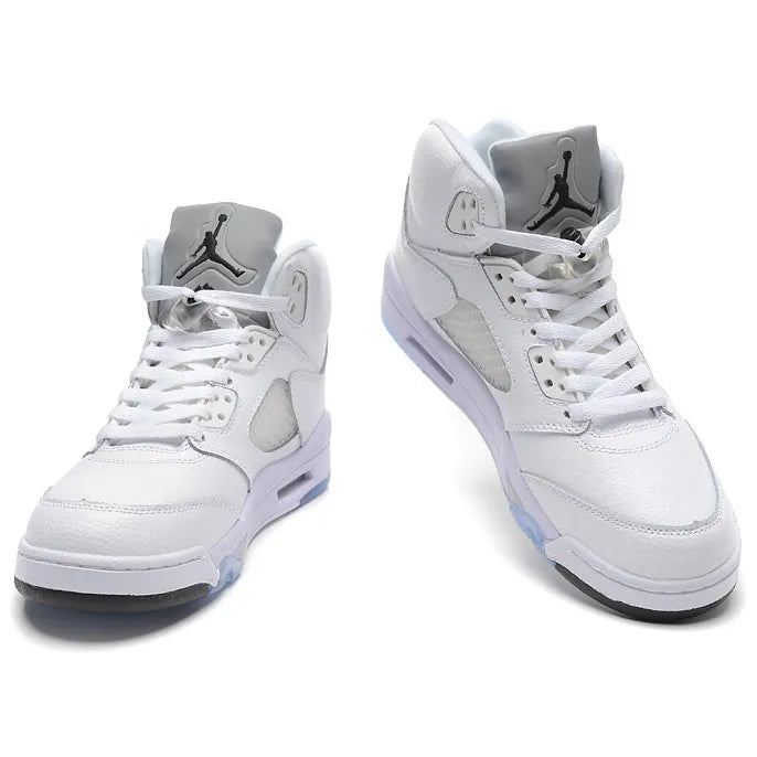 Aj 5 Retro Metallic White (2015) Shoes Men'S Sneakers – Nk0002514