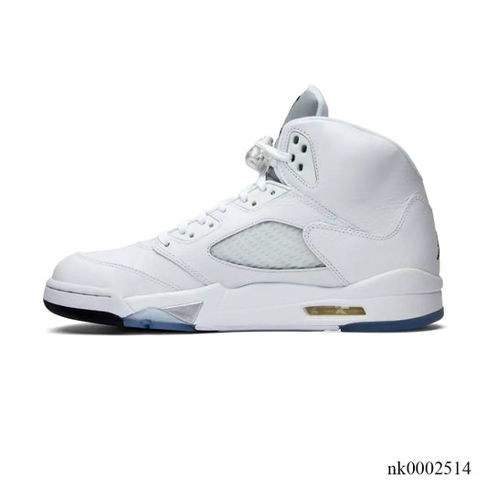 Aj 5 Retro Metallic White (2015) Shoes Men'S Sneakers – Nk0002514