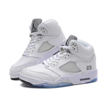Aj 5 Retro Metallic White (2015) Shoes Men'S Sneakers – Nk0002514