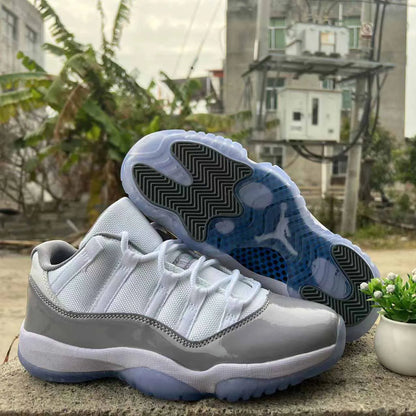 Aj 11 Low Cement Grey Shoes Men'S Sneakers – Nk0002608