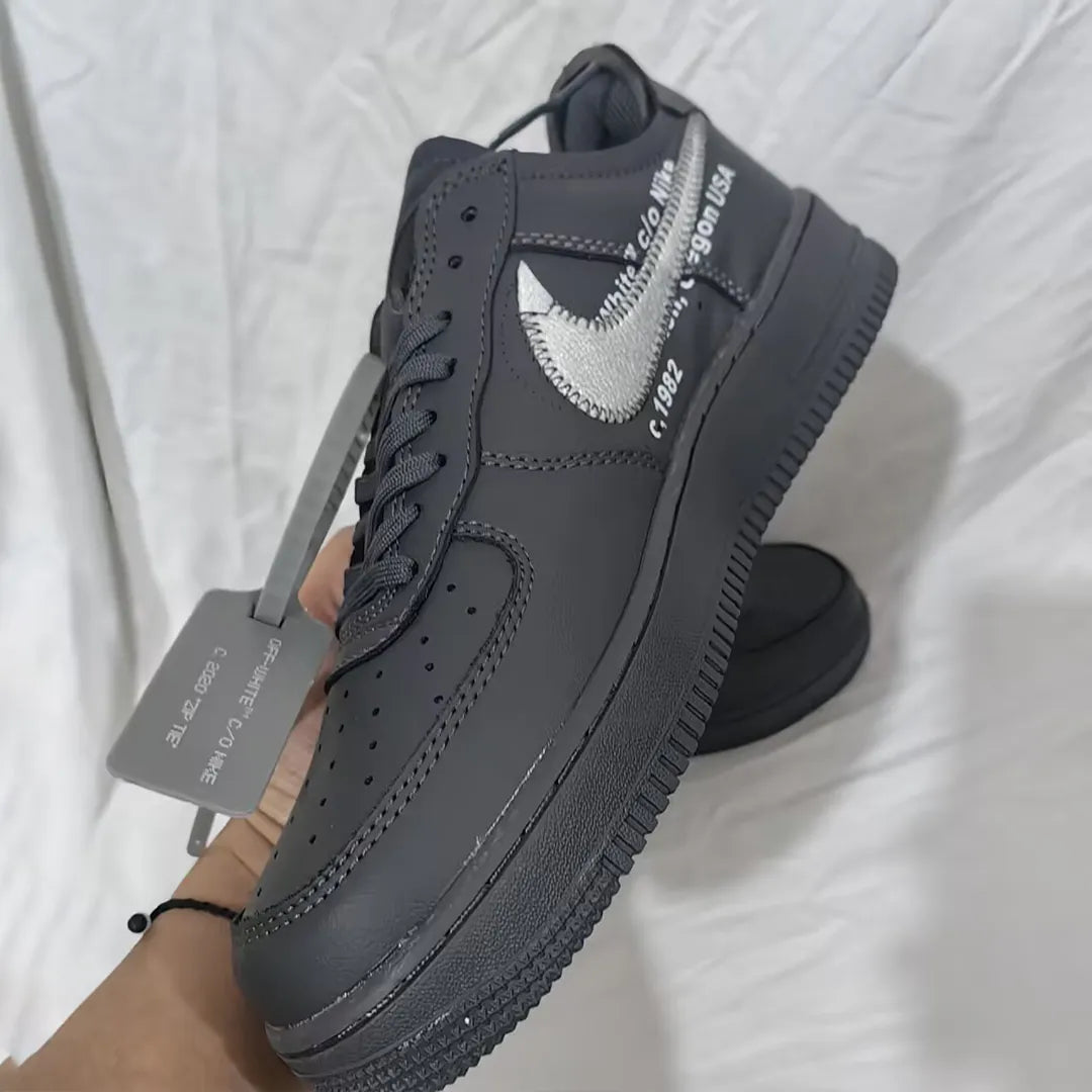 Af 1 Low X Ow Grey Shoes Men'S Sneakers – Nk0002614