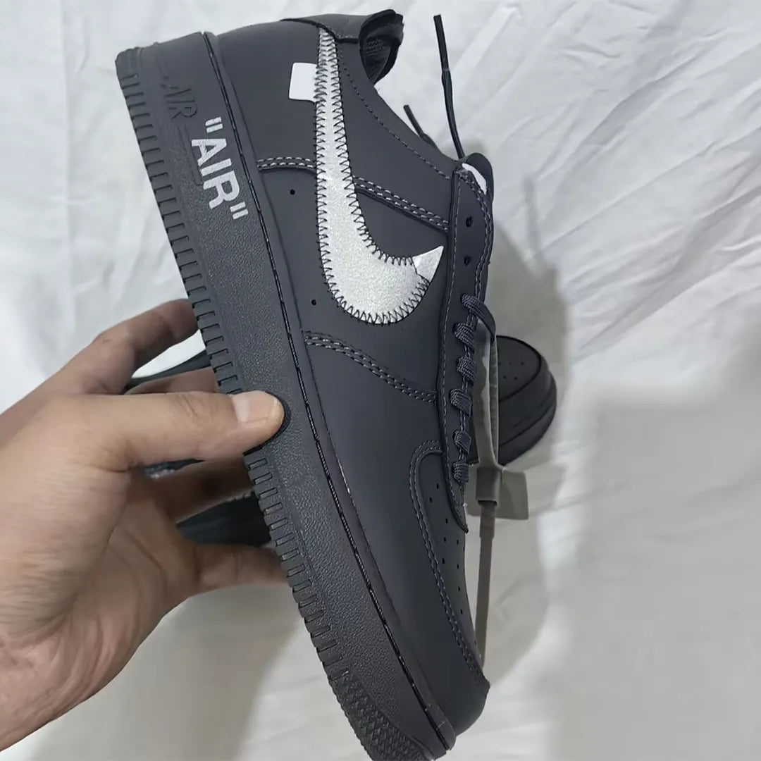 Af 1 Low X Ow Grey Shoes Men'S Sneakers – Nk0002614