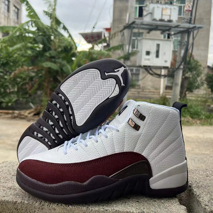 A Ma Maniére X Aj 12 Sp White Shoes Men'S Sneakers – Nk0002699