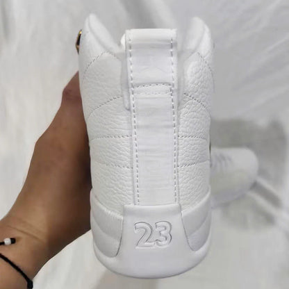 Aj 12 Retro Ovo White Shoes Men'S Sneakers – Nk0002746