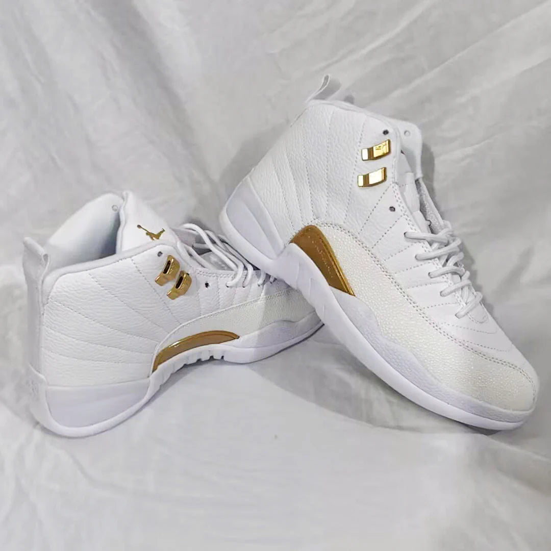 Aj 12 Retro Ovo White Shoes Men'S Sneakers – Nk0002746