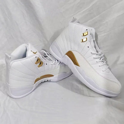 Aj 12 Retro Ovo White Shoes Men'S Sneakers – Nk0002746