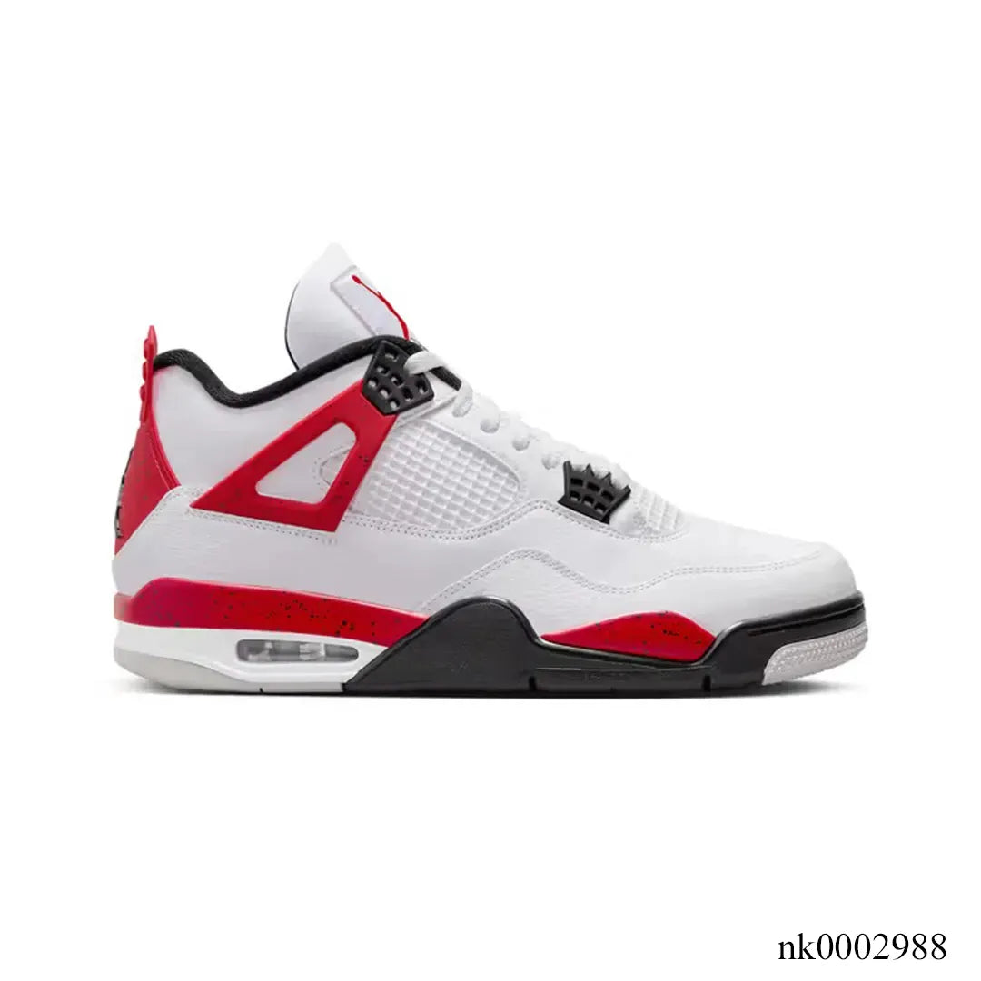 AJ 4 Red Cement Shoes Women's Sneakers – Nk0002988