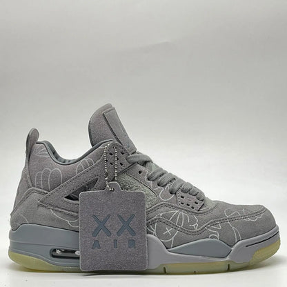KAWS x AJ 4 Cool Grey Shoes Women's Sneakers – Nk0003104