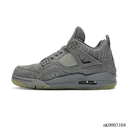 Kaws X Aj 4 Cool Grey Shoes Men'S Sneakers – Nk0003104