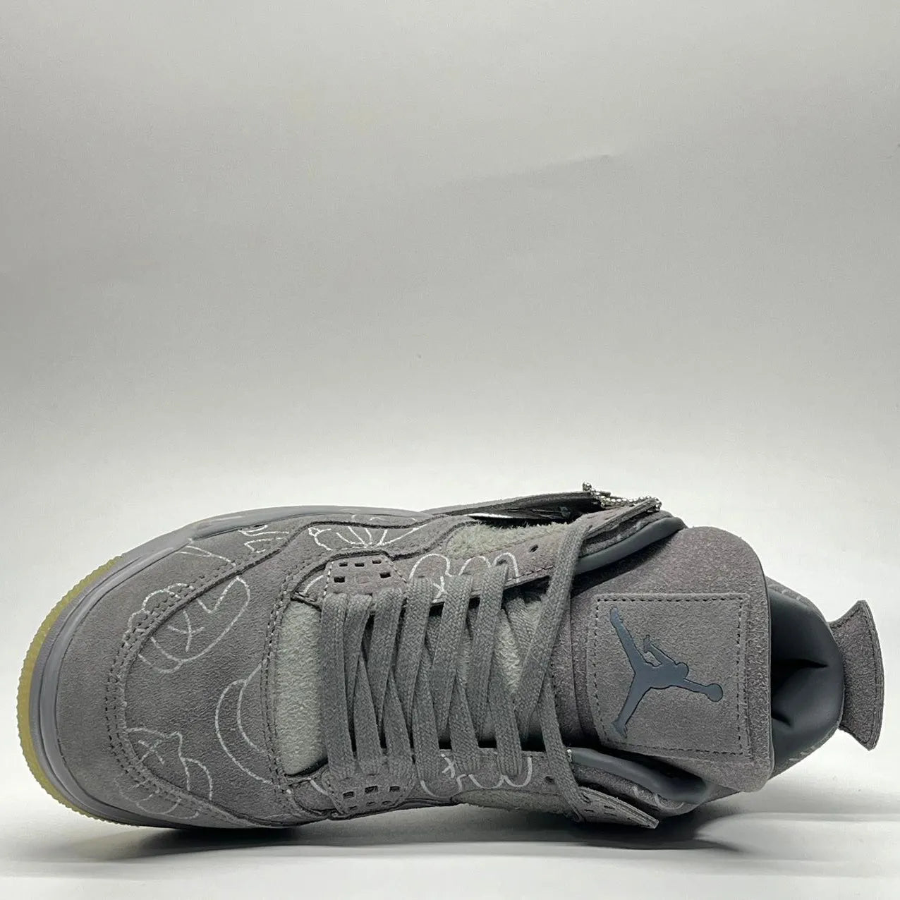 KAWS x AJ 4 Cool Grey Shoes Women's Sneakers – Nk0003104