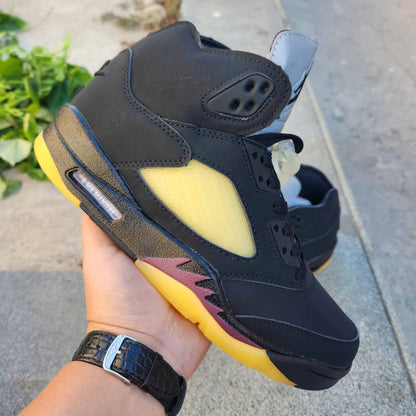 A Ma Maniére X Aj 5 Black/Burgundy Crush – Nk0003196