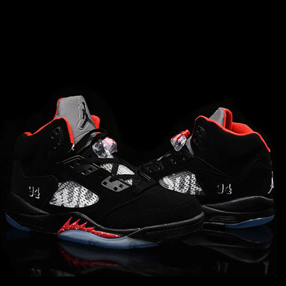 Sup X Aj 5 Black Shoes Men'S Sneakers – Nk0003414
