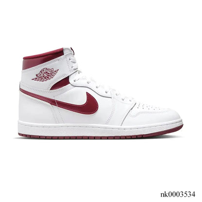 AJ 1 High 85 Metallic Burgundy Shoes Women's Sneakers – Nk0003534