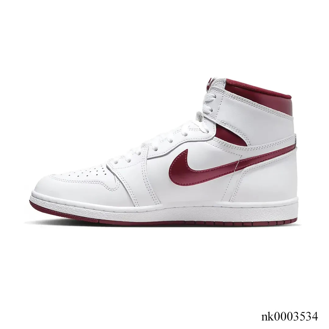 AJ 1 High 85 Metallic Burgundy Shoes Women's Sneakers – Nk0003534