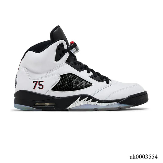 AJ 5 Paris Saint Germain F&F White Shoes Women's Sneakers – Nk0003554