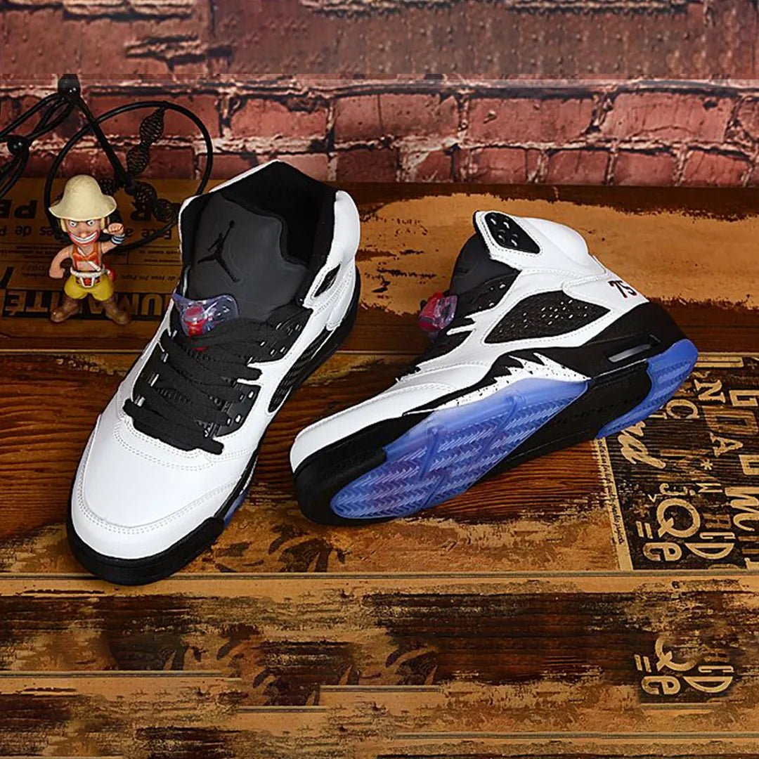 AJ 5 Paris Saint Germain F&F White Shoes Women's Sneakers – Nk0003554