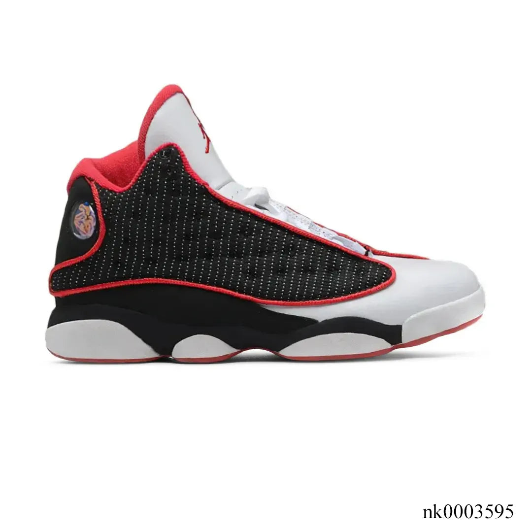 AJ 13 White Black Red Mesh Shoes Women's Sneakers – Nk0003595