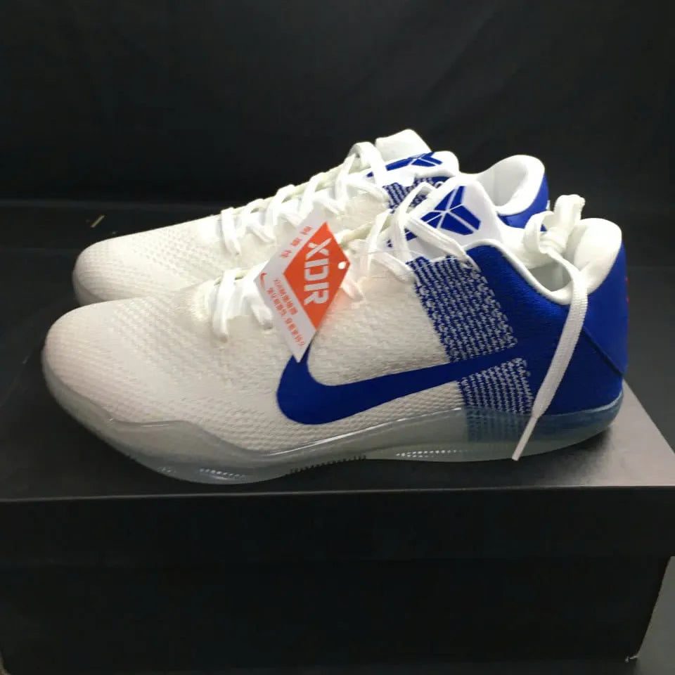 Zome Kobe 11 White/Blue Shoes Women's Sneakers – Nk0003644