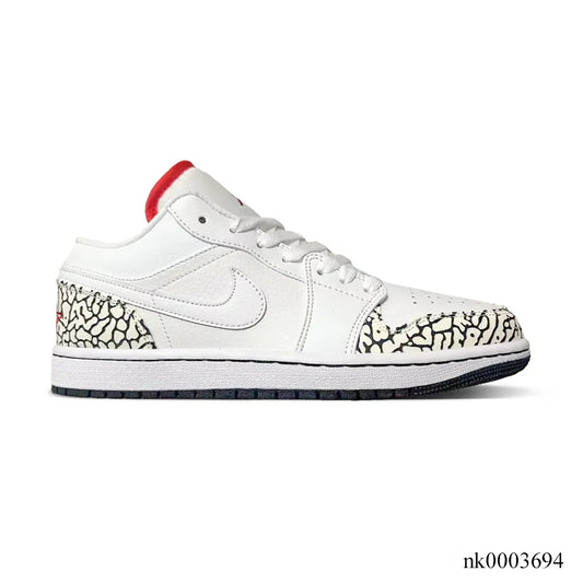 AJ 1 Phat Low Cement Grey Shoes Women's Sneakers – Nk0003694