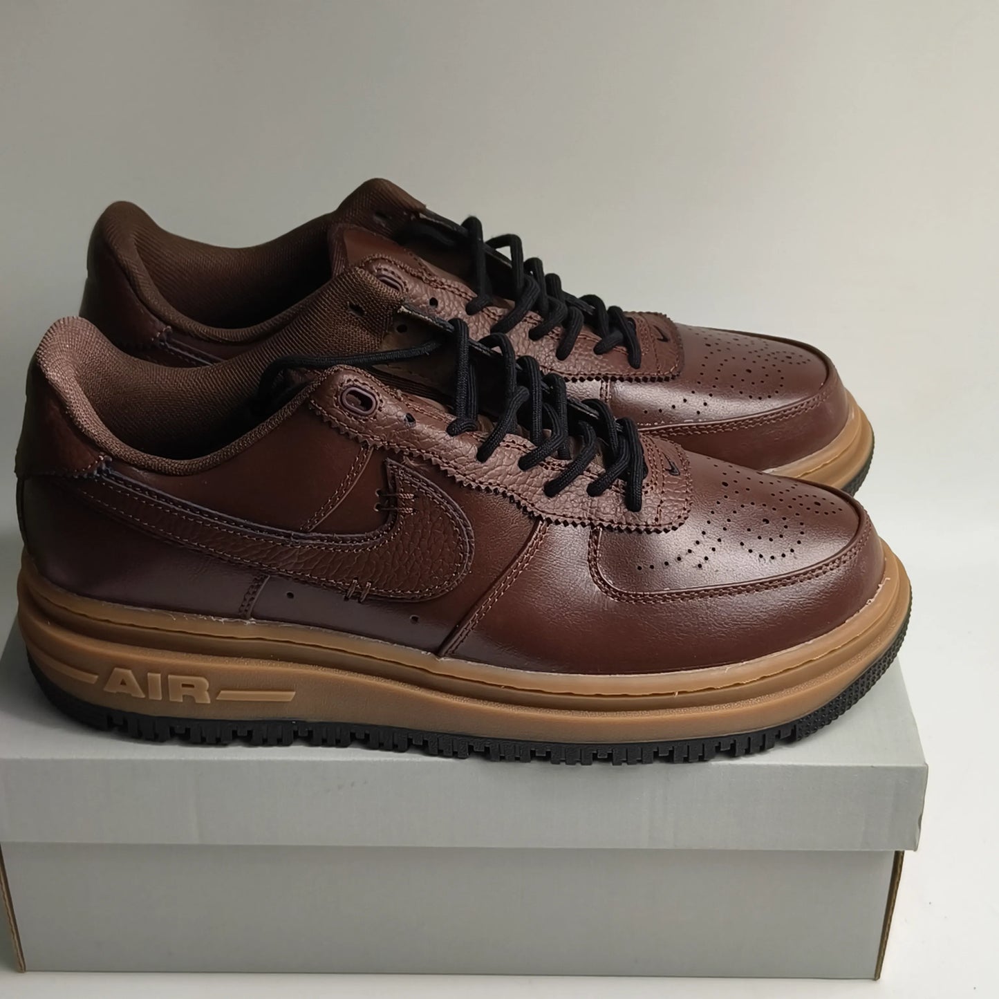 AF 1 Low Luxe Brown Basalt Shoes Women's Sneakers – Nk0003711