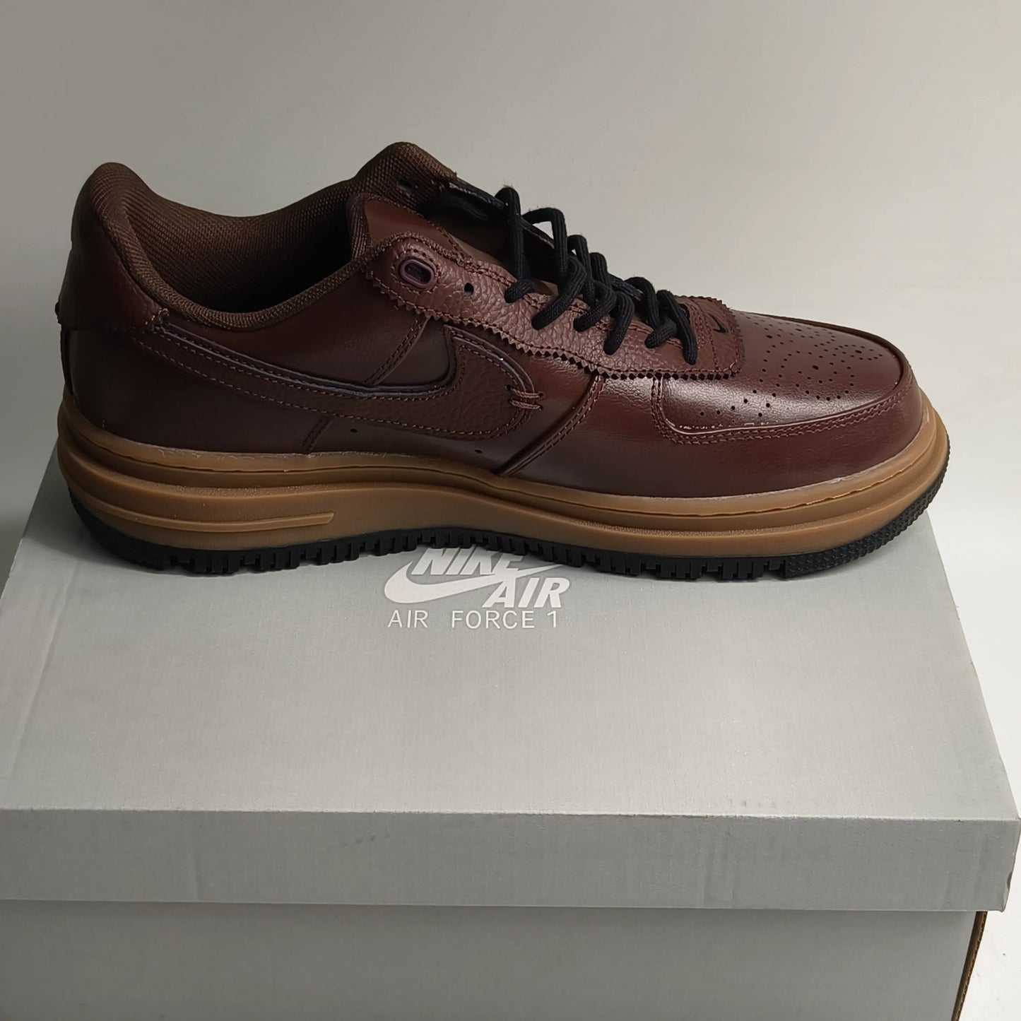 AF 1 Low Luxe Brown Basalt Shoes Women's Sneakers – Nk0003711