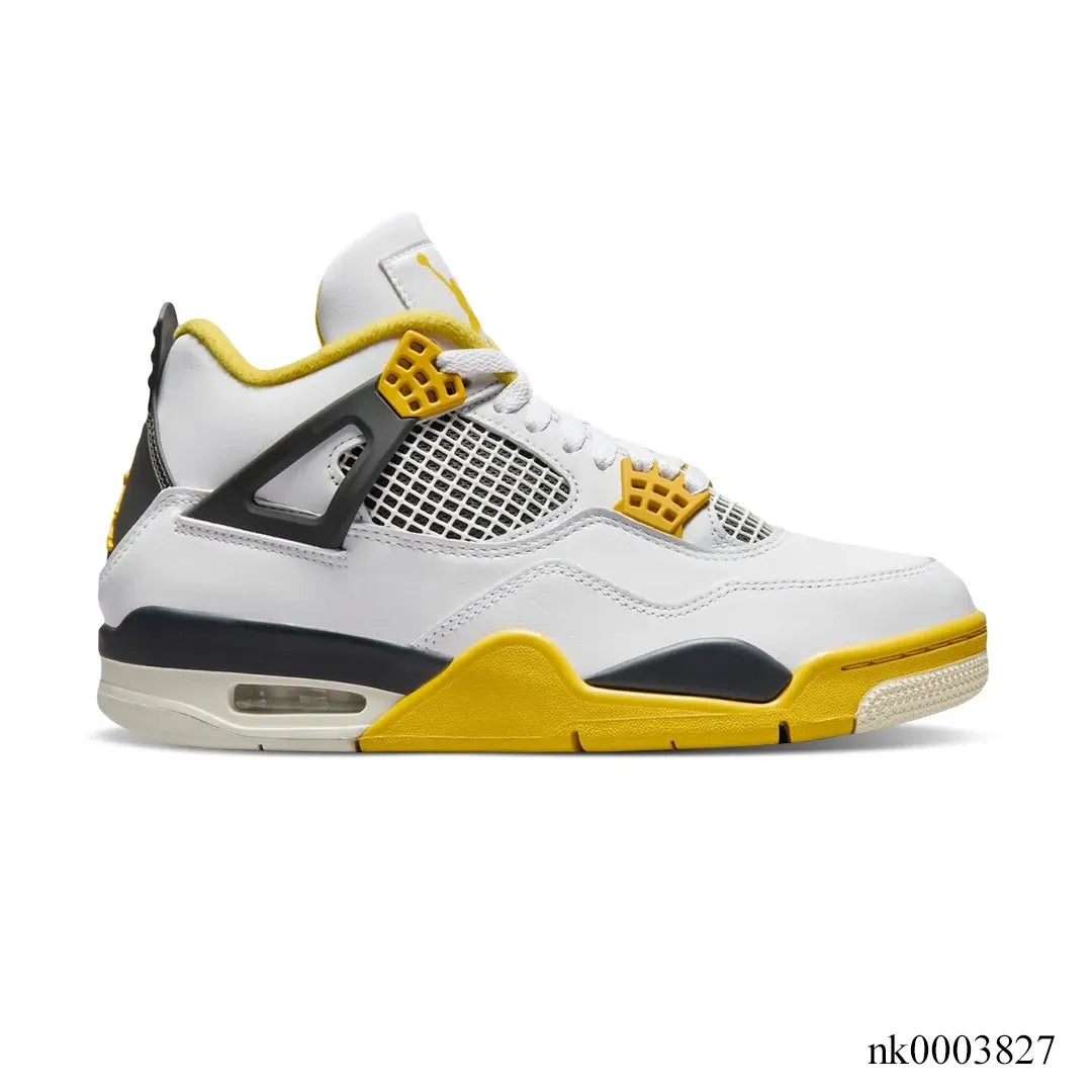 AJ 4 Vivid Sulfur Shoes Women's Sneakers – Nk0003827