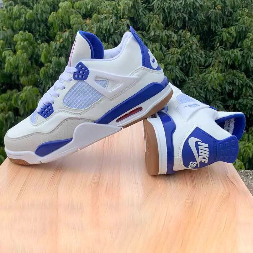 Sb X Aj 4 Sapphire Blue Shoes Men'S Sneakers – Nk0003882