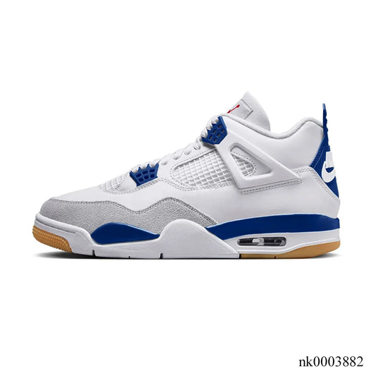 Sb X Aj 4 Sapphire Blue Shoes Men'S Sneakers – Nk0003882