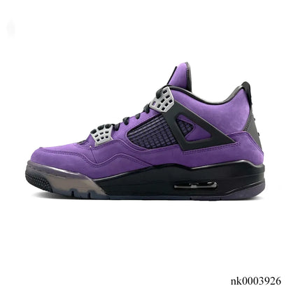 Travis Scott X Aj 4 F&F Dynasty Purple Shoes Men'S Sneakers – Nk0003926