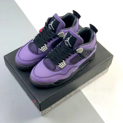 Travis Scott X Aj 4 F&F Dynasty Purple Shoes Men'S Sneakers – Nk0003926