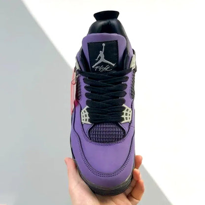 Travis Scott X Aj 4 F&F Dynasty Purple Shoes Men'S Sneakers – Nk0003926