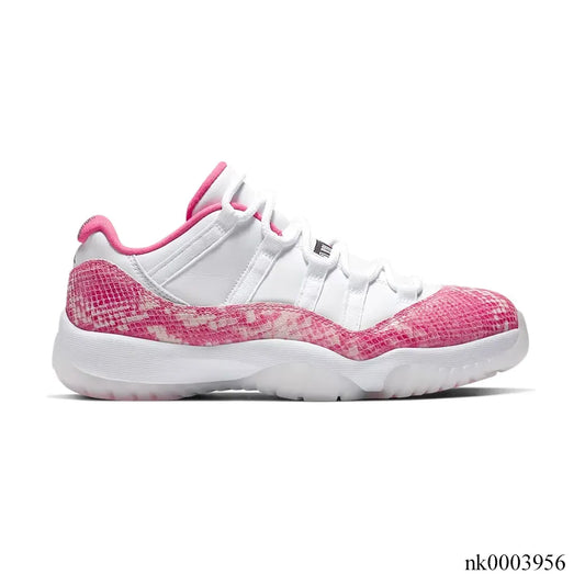 Aj 11 Low Pink Snakeskin Shoes Men'S Sneakers – Nk0003956