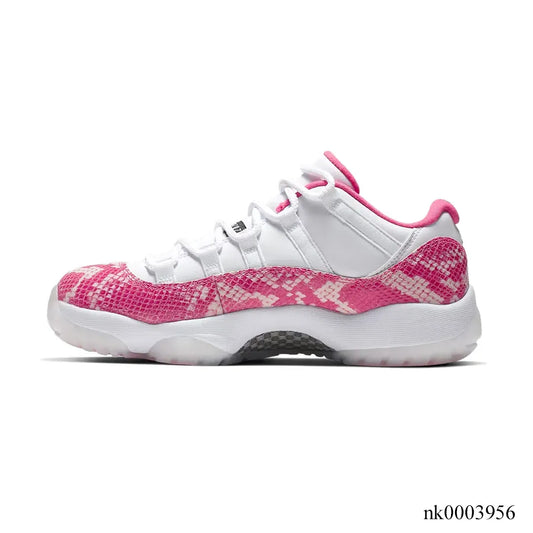 Aj 11 Low Pink Snakeskin Shoes Men'S Sneakers – Nk0003956