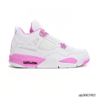AJ 4 White Pink Oreo Shoes Women's Sneakers – Nk0003985