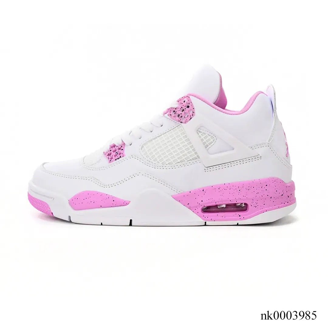 Aj 4 White Pink Oreo Shoes Men'S Sneakers – Nk0003985