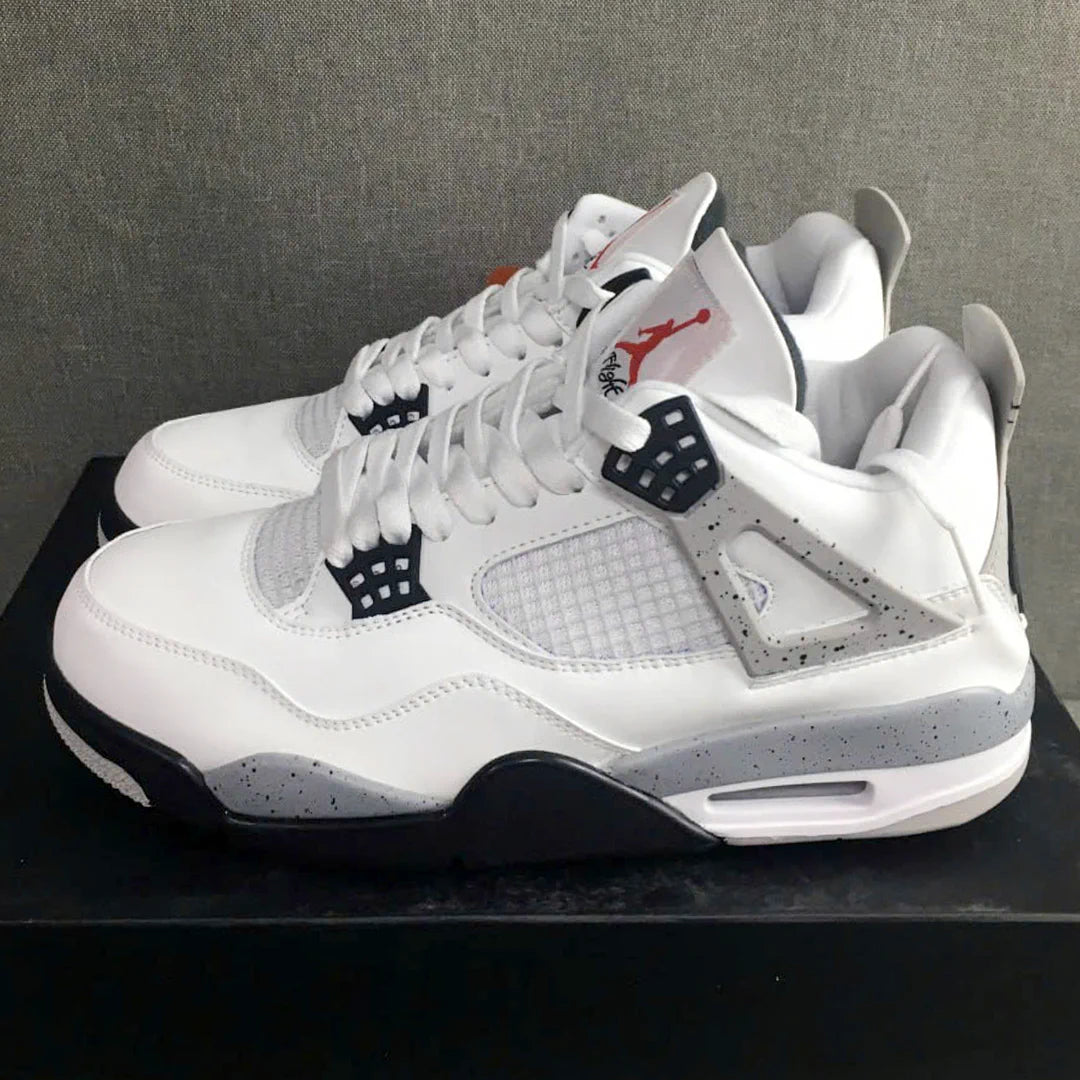 AJ 4 White Cement 2025 Shoes Women's Sneakers – Nk0004053