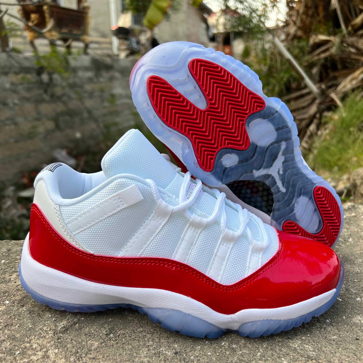 Aj 11 Retro Low Varsity Red Shoes Men'S Sneakers – Nk0004061
