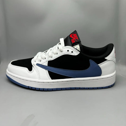 Travis Scott X Aj 1 Low Light Navy Shoes Men'S Sneakers – Nk0004091