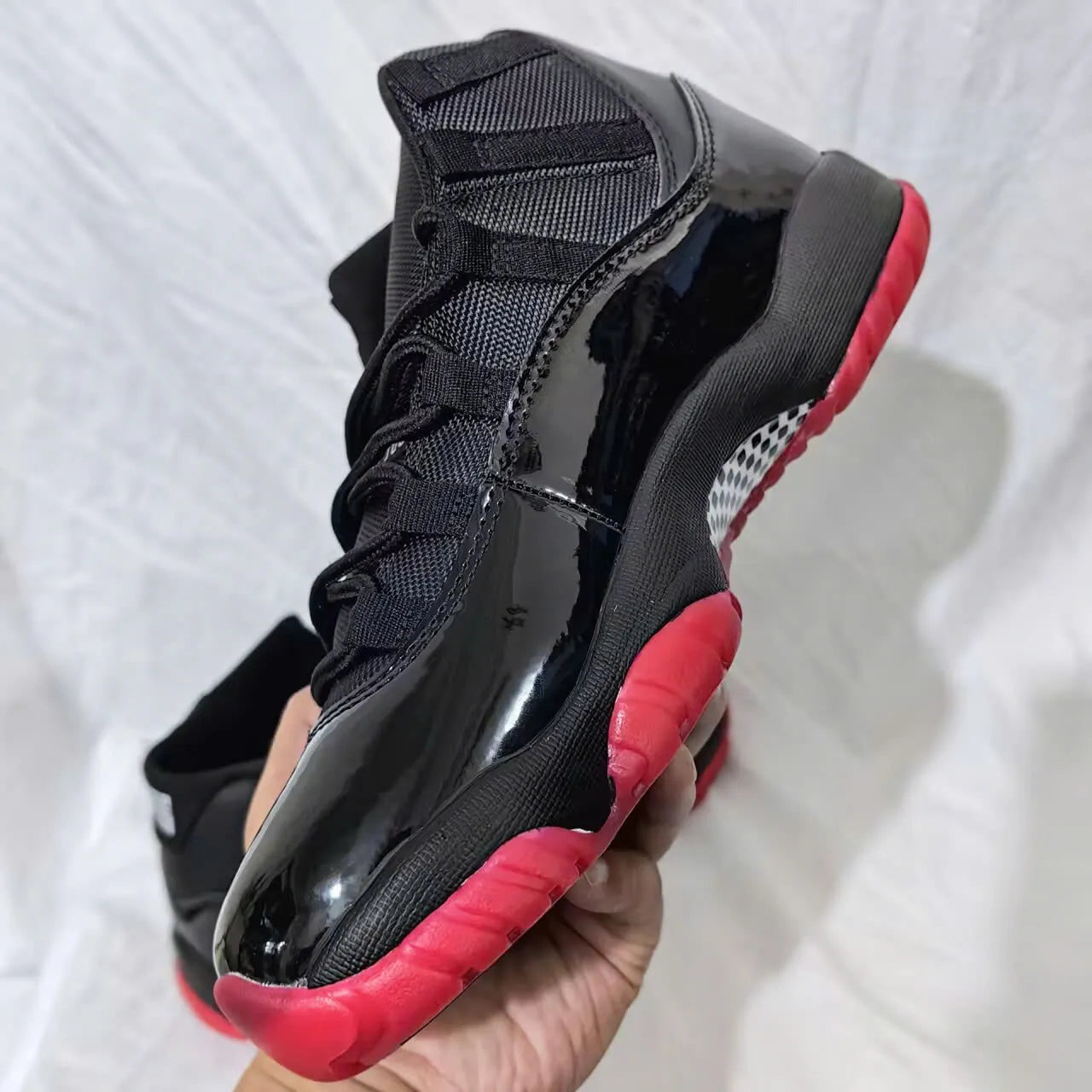 AJ 11 “72-10” Bred Custom Shoes Women's Sneakers – Nk0004103